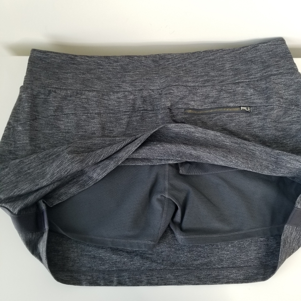 Athleta Metro Downtown Skort Gray Size XL Pockets Stretchy Comfort - Picture 5 of 15